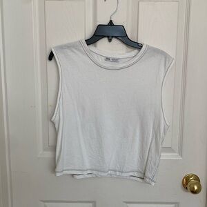 Zara Vintage Raglan Tank (S)